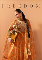 BARAT COLLECTION | 3 piece Embroidered Net Anarkali suit
