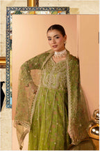 BARAT COLLECTION | 3 piece Embroidered Net Anarkali suit