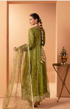 BARAT COLLECTION | 3 piece Embroidered Net Anarkali suit