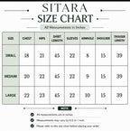 SITARA | 3 piece heavy Embroidered Chiffon Suit