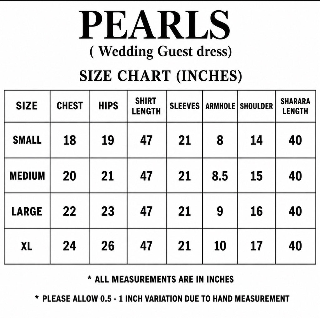 PEARLS | Pearl Champagne Hand Embellished Luxury 3 pcs Suit