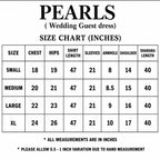 PEARLS | Pearl Champagne Hand Embellished Luxury 3 pcs Suit