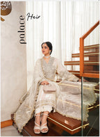 SITARA | 3 piece heavy Embroidered Chiffon Suit