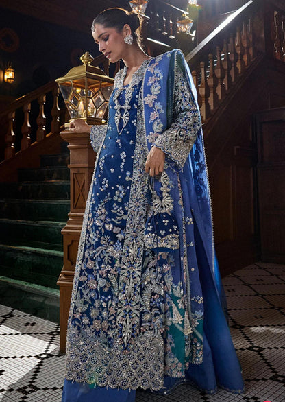 SORAYA lumene festive (INSPIRED)..3 pcs soft embroidered net suit..comes with wide leg trouser…