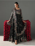 FIZZA | 3 piece Luxury Embroidered Silk maxi wedding dress