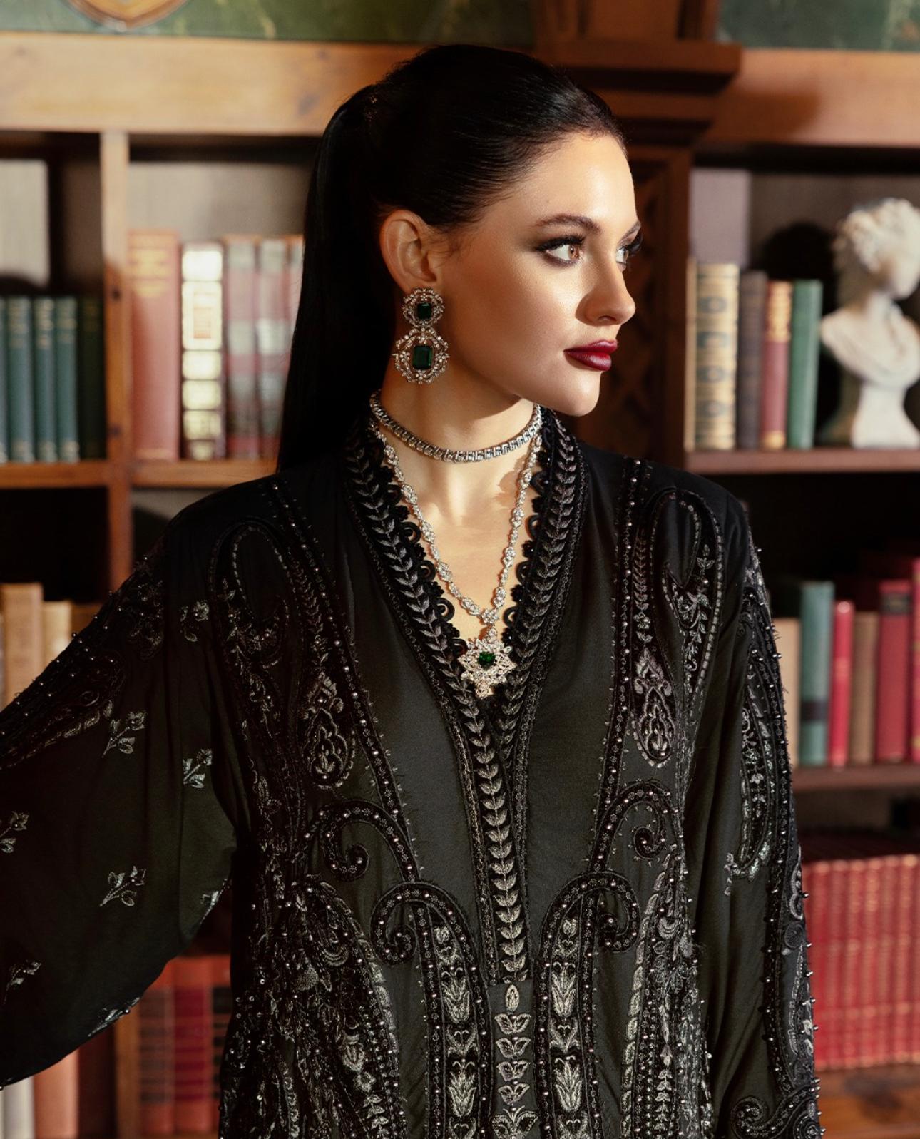 D7 Maria B (Inspired) – Khadi Net Winter Luxe Collection 2025 | Small to XL