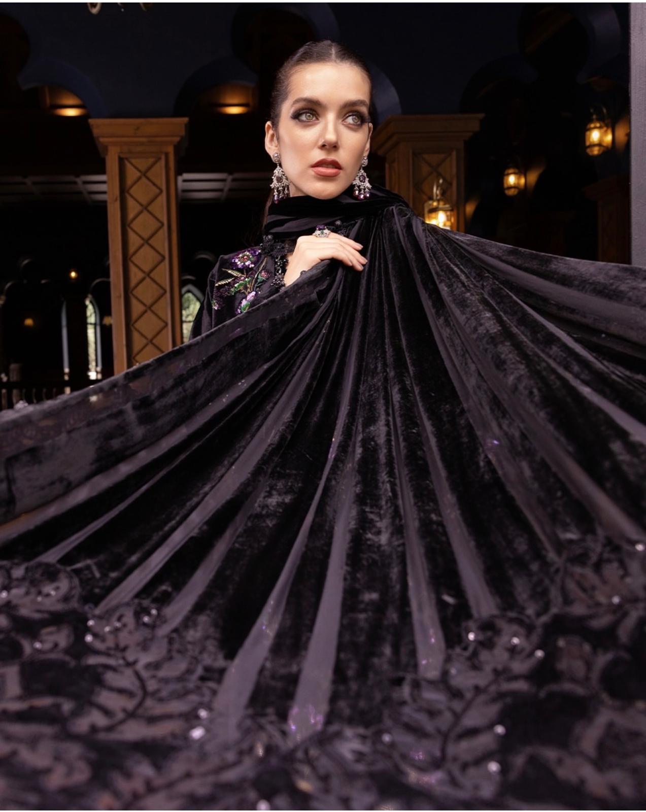 D6 Maria B (Inspired) – Velvet Winter Luxe Collection 2025 | Small to XXL