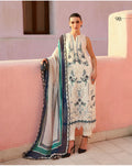 MARIA B LUXE LAWN 9B original - 3 piece stitched suit
