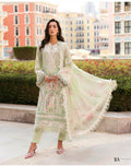 MARIA B LUXE LAWN 11A original - 3 piece stitched suit